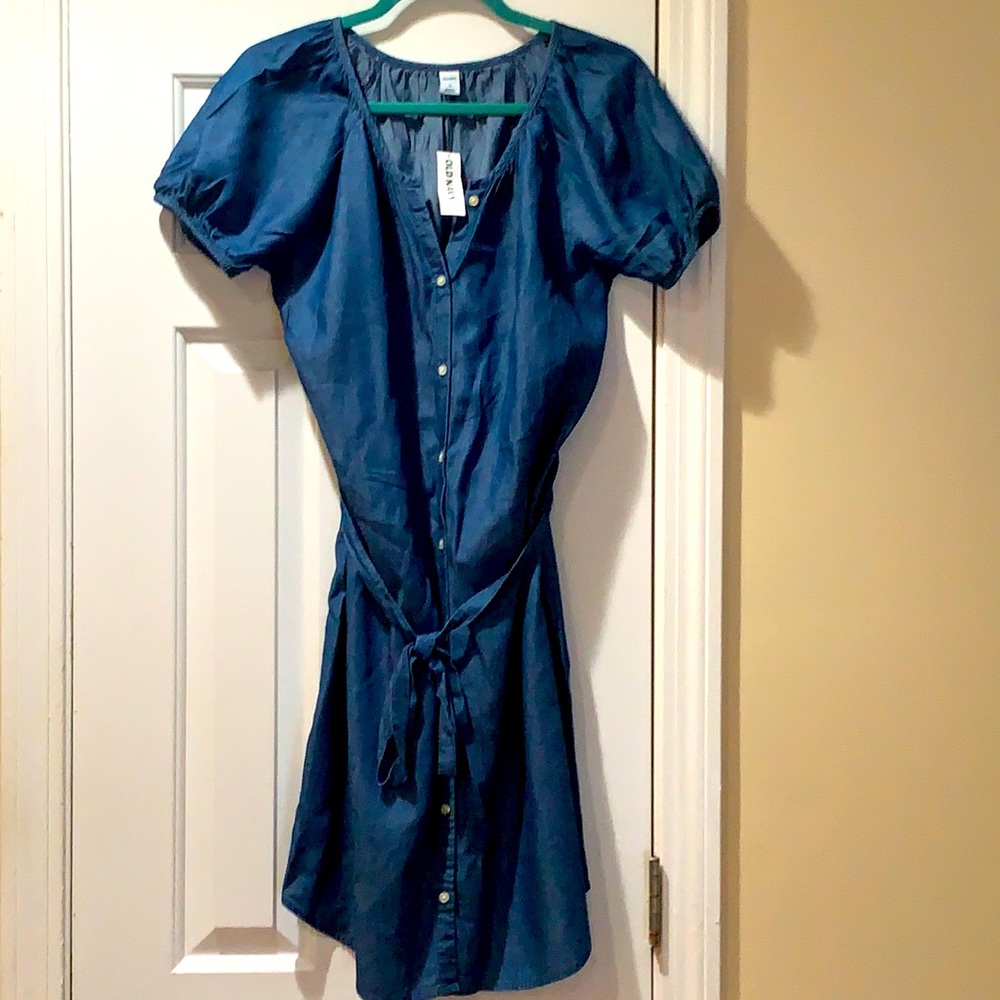 Old Navy Button down denim dress